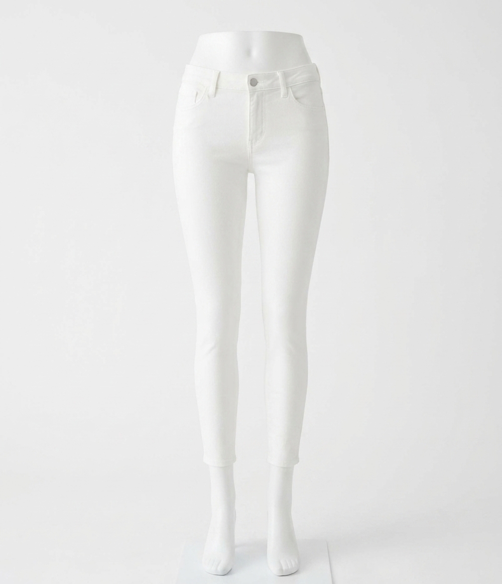 NEW DL1961 - WOMEN'S women's florence instasculpt cropped skinny jeans in burrwo